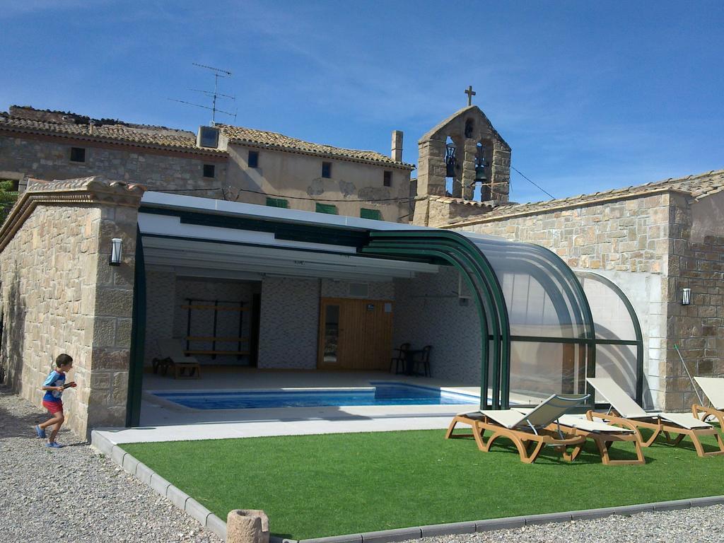 Hostal Palouet De Segarra Exteriör bild